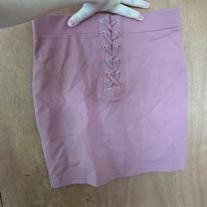 Lace up skirt forever 21